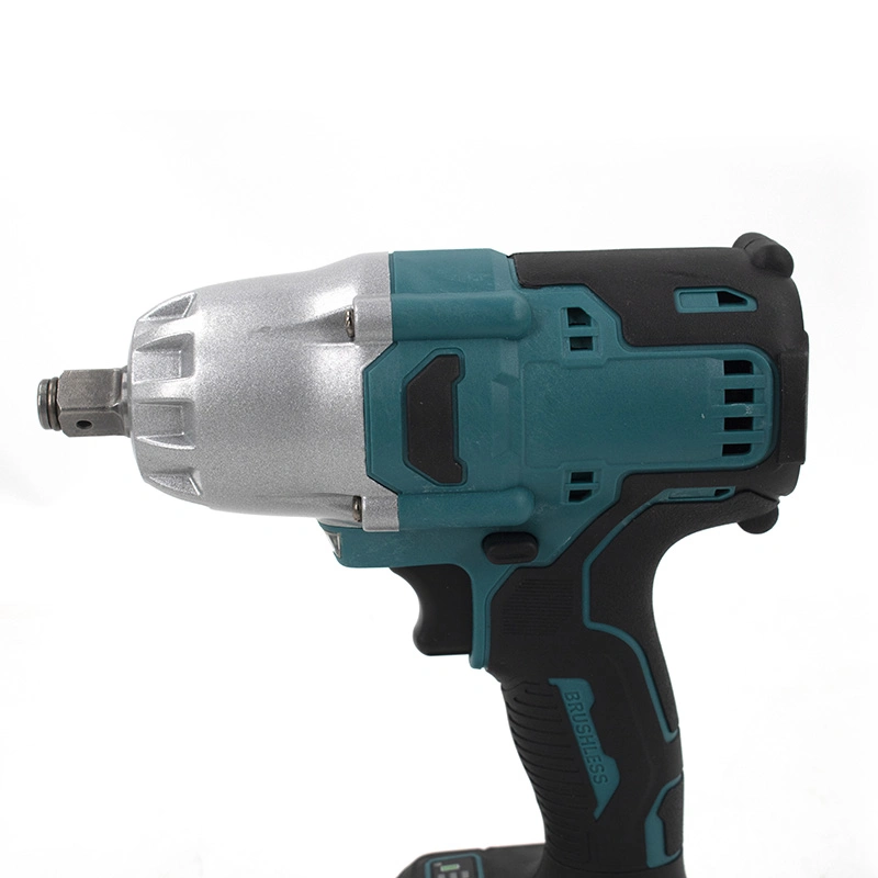 Ougula High Torque Llave De Impacto Inalambrica 1/2 Inch Cordless Brushless Electric Battery Impact Power Wrenches
