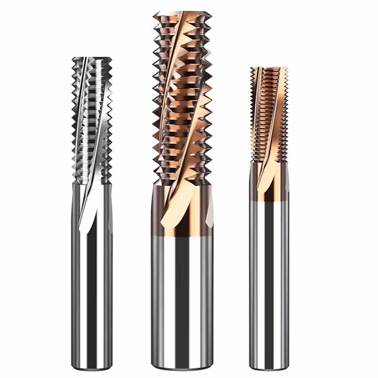 Manufacturer Herramientas De Fresado Solid Carbide CNC Thread End Mill